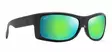 Maui Jim Equator - Matte Rubber Black Frame with Maui Green Lens - Glaslinsen - 603429068899 - 1
