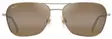Maui Jim Naauao - Shiny Lt Gold Frame with HCL Bronze Lens - Kunststofflinsen - 603429080129 - 2