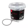 Mikado Silicone Clamp Strap 21,5cm Grey - Rutenschutz, Rutenbänder & Ersatzteile - 5900637156819 - 1