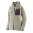 Patagonia Womens R1 Air Full-Zip Hoody Wool White - Fleece-Hemden - 198077396659 - 1