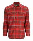 Simms ColdWeather Shirt Cutty Red Asym Ombre Plaid - Hemden - 694264624319 - 1