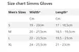 Simms Gore Infinium Flex Glove Black - Handschuhe - 694264503799 - 2