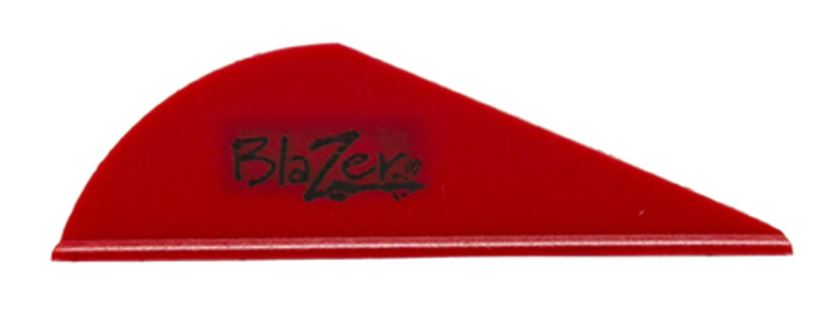 Bohning Blazer Vane Red 2" 100pcs - Pfeilkomponenten - 010847215239 - 1