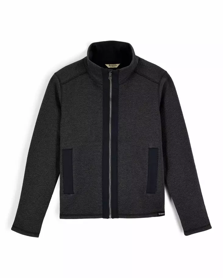 Simms Women's Harbor Fleece Black Heather - Fleece-Hemden - 694264701249 - 2