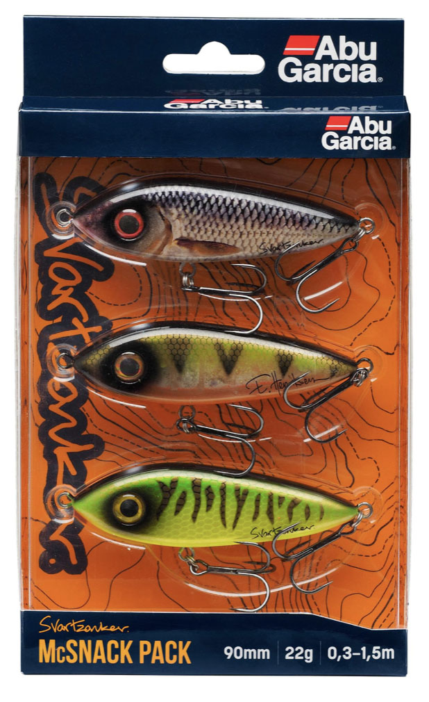 Abu Garcia Svartonker McSnack 3-Pack - Köder-Sortimente - 036282089259 - 1