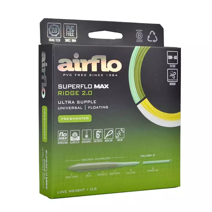 Airflo Superflo Max Ridge 2.0 Universal Taper Float - Schwimmend - 614910148839 - 1