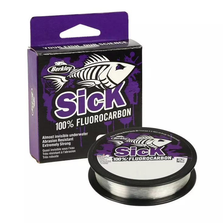 Berkley Sick Fluorocarbon Leader 50m - Vorfächermaterialien - 028632982709 - 1