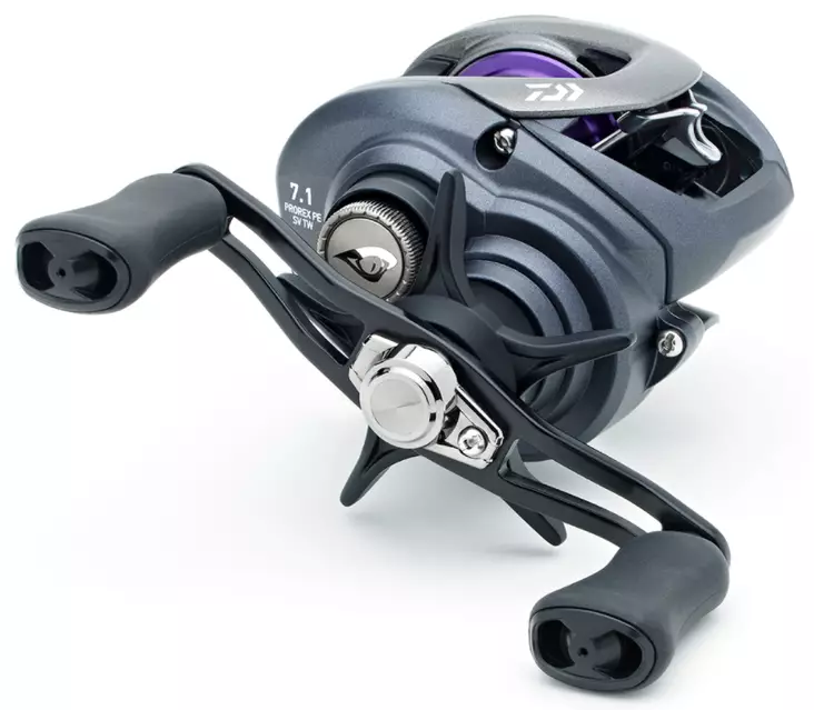 Daiwa Prorex PE SV TW - Niedrigprofil-Baitcast-Rollen - 043178599549 - 1