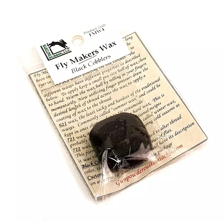 Fly Makers Wax n.4 Black Cobblers - Andere Chemikalien - 762820199479 - 1