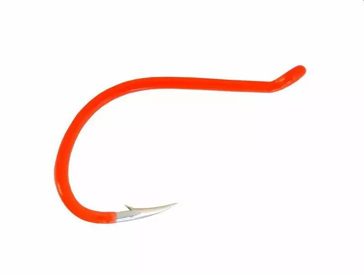 Gamakatsu Octopus Hook Fluorescent Orange - Rohrfliegenhaken - 089726078739 - 1