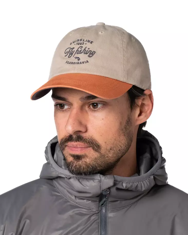 Guideline Fly Fishing Cap Khaki/Pumpkin - Kappen - 7033841110679 - 1