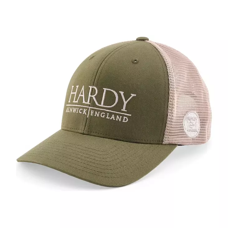 Hardy Flexfit 110 Wordmark Trucker Olive - Trucker-Caps - 043388005069 - 1