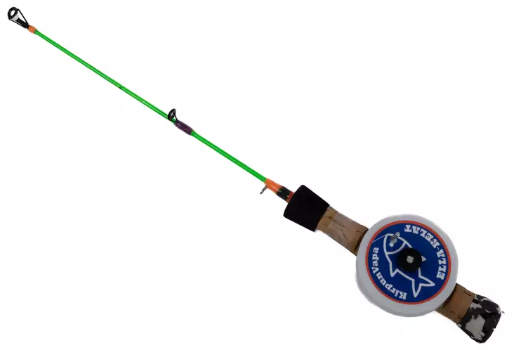 Kirpun Kämmenvapa ELLA 70mm/42cm Green, Stiff - Traditionelle Eisangelruten - 6438407010959 - 1