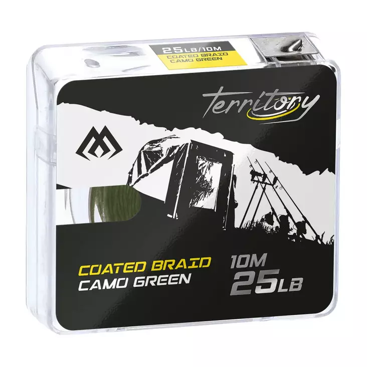 Mikado Coated Braid 10m Camo Green - Ummanteltes Geflecht - 5900637012269 - 1