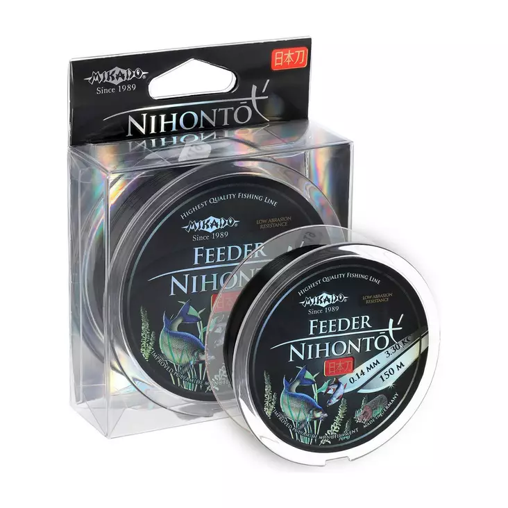 Mikado Nihonto Feeder 150m - Monofile Feeder- & Matchschnüre - 5900637506379 - 1
