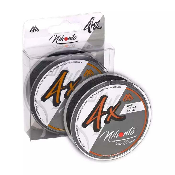 Mikado Nihonto Fine Braid 150m Black - Geflochtene Schnüre - 5900637508779 - 1