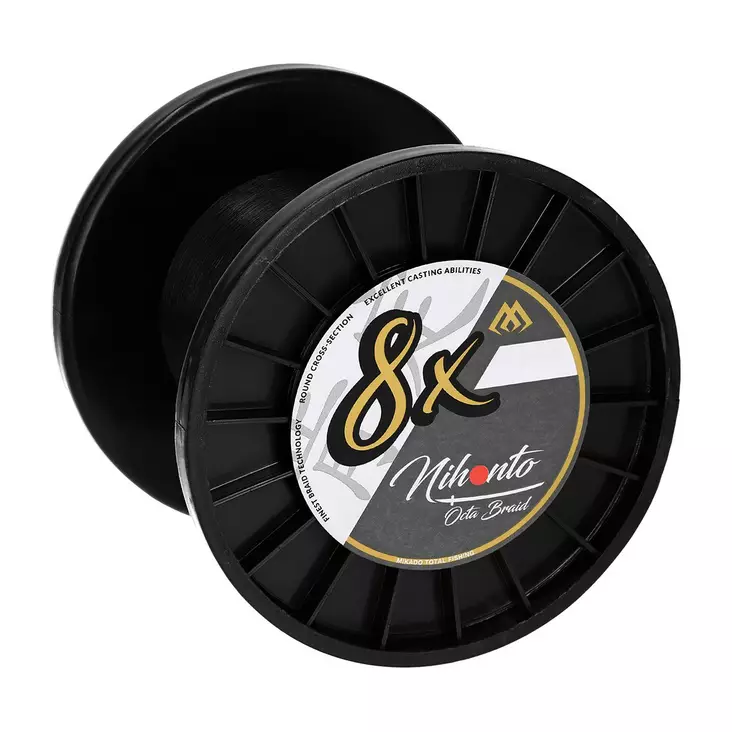 Mikado Nihonto Octa Braid 900m Black - Geflochtene Schnüre - 5900637814849 - 1