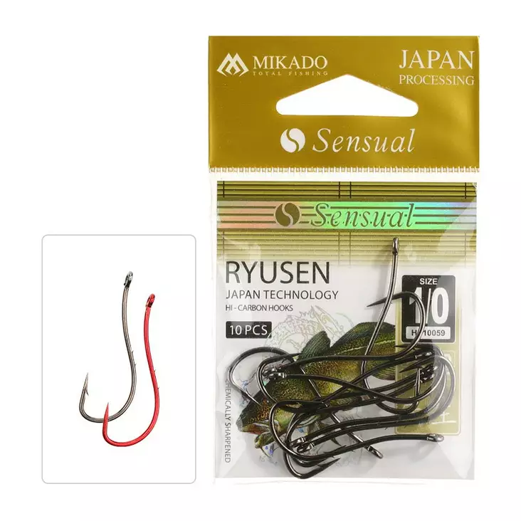Mikado Sensual Ryusen with Ring BN - Öhr- & Plättchenhaken - 5900637618379 - 1