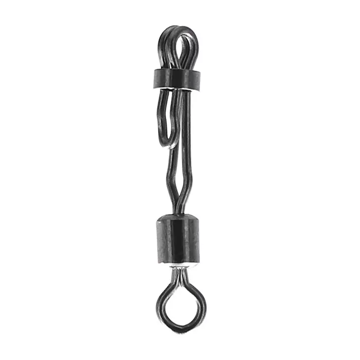 Mikado Speed Lock Snap Swivel #8 - Wirbel, Ringe & Quick Links - 5900637153849 - 1
