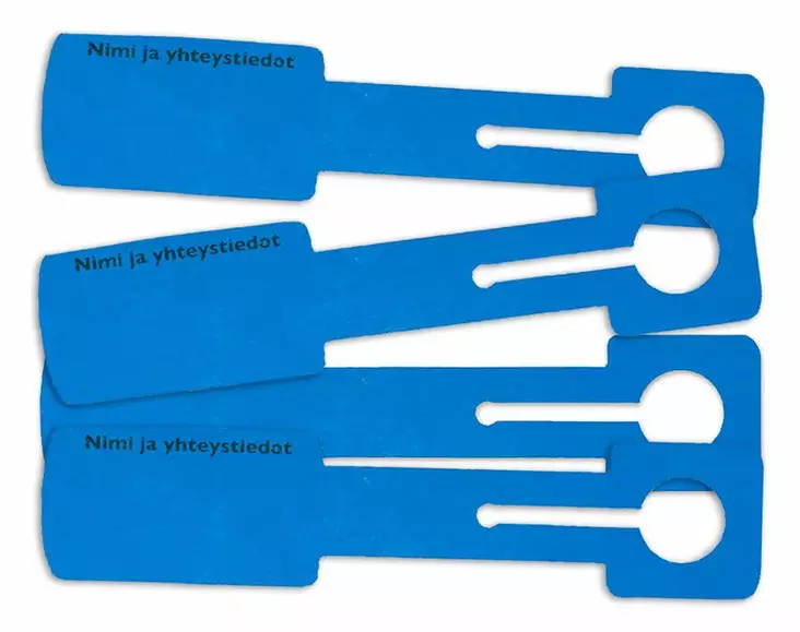 Nimilipukkeet 4kpl - Zubehör - 6418252132549 - 1