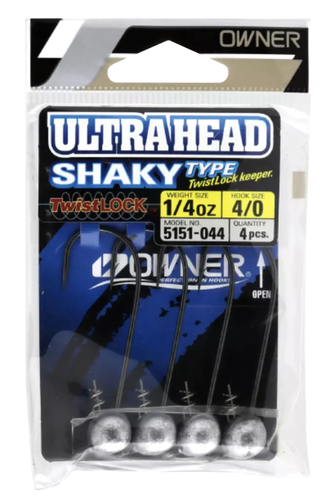 Owner Shaky Head 4pcs - Jig-Köpfe - 4953873090189 - 1