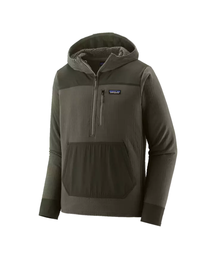 Patagonia M´s R2 TechFace Pullover Basin Green - Fleece-Hemden - 198077922049 - 1