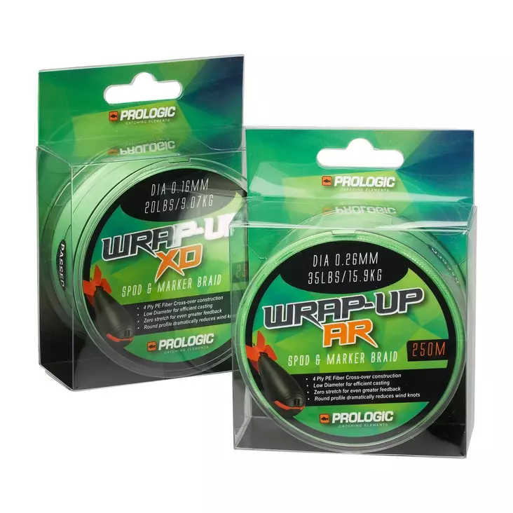 Prologic Wrap-Up AR Braid 250m 0,26mm - Geflochtene Hauptschnüre - 5706301641199 - 1