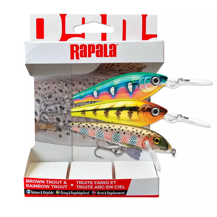 Rapala Essentials Trout Sunny 2.0 - Köder-Sortimente - 022677384139 - 1