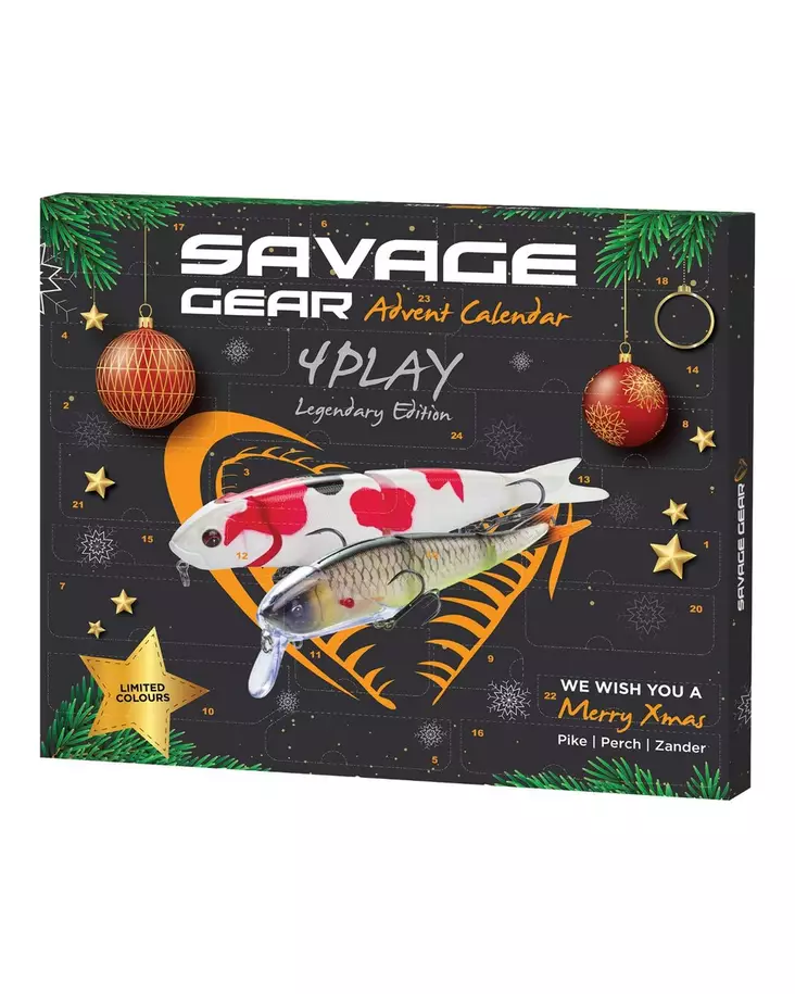 Savage Gear Advent Calendar 4Play 2026 - Köder-Sortimente - 5706301050489 - 1