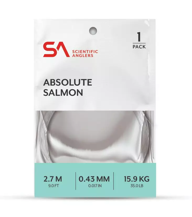 SA Absolute Salmon Leader 9ft - Nylon-Vorfächer - 840309138499 - 1