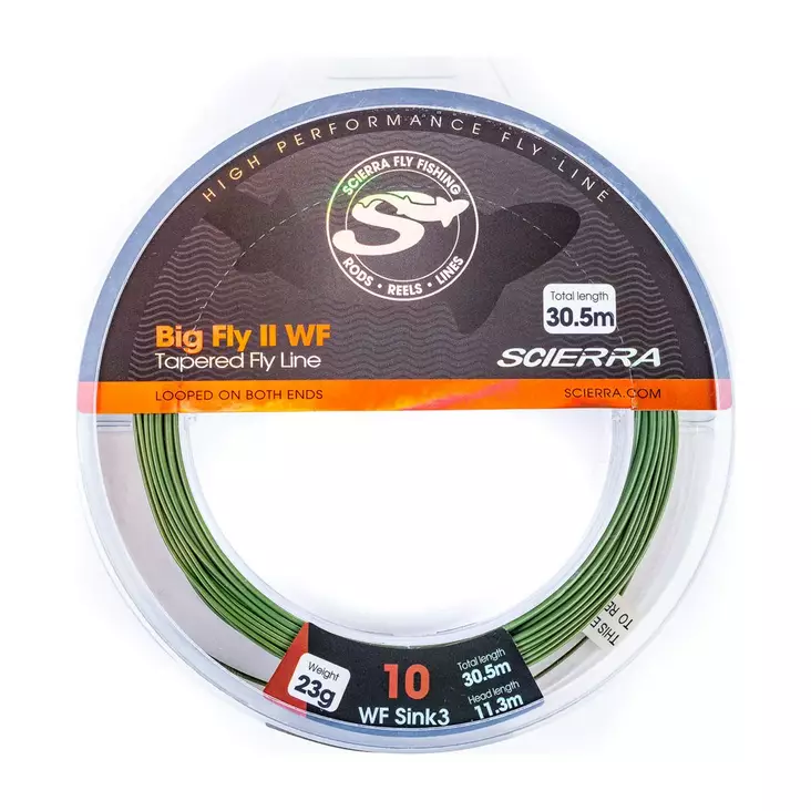 Scierra Big Fly II WF Sink3 - Sinkend - 5706301579669 - 1
