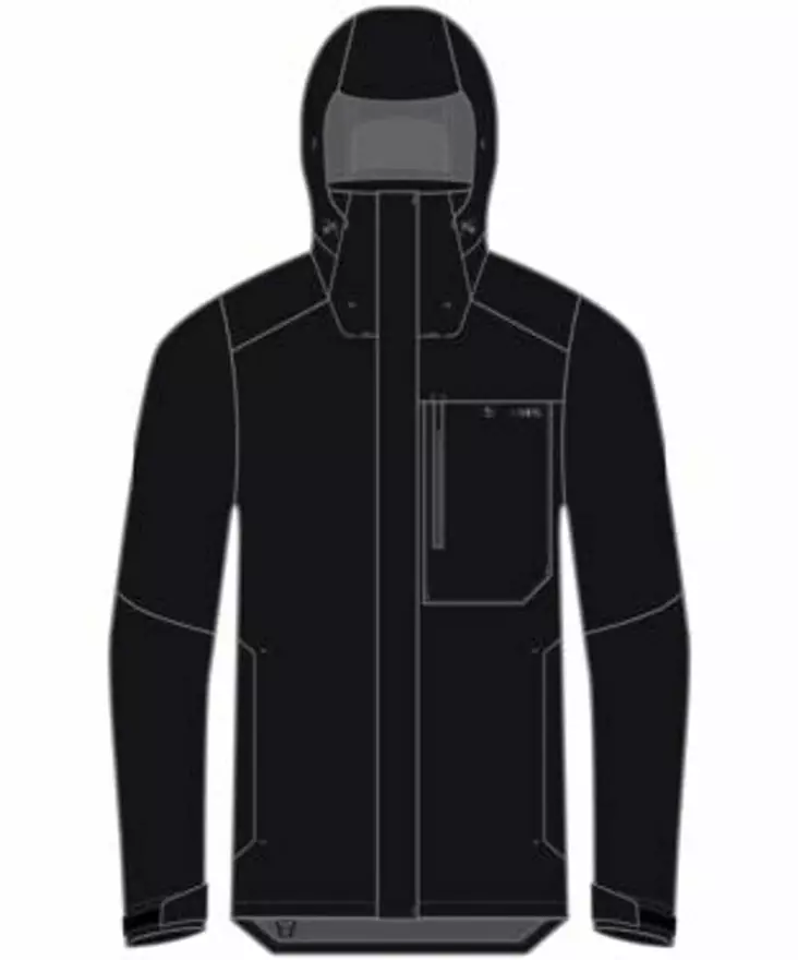 Simms Challenger Jacket Black - Hardshells für Herren - 694264686959 - 2