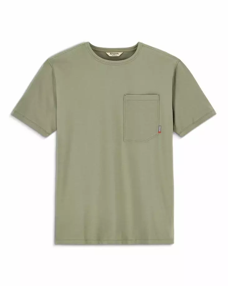 Simms Harbor Pocket T-shirt Willow - Herren-T-Shirts - 694264696989 - 2