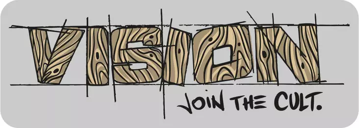 Vision Join The Cult Sticker 150mm - Andere Werkzeuge und Zubehör - 6417512843249 - 1