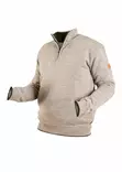 Nordhunt Runar Quarter Zip Savanne Melange - Hemden - 40451-SAV-L - 3
