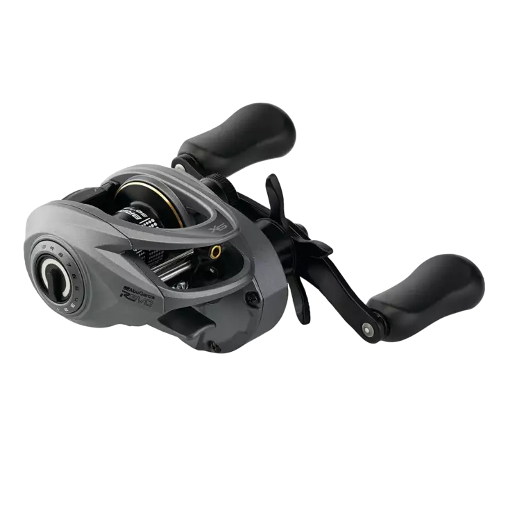 Abu Revo SX VoltiQ - Niedrigprofil-Baitcast-Rollen - REVO5SXVIQLP-L - 1
