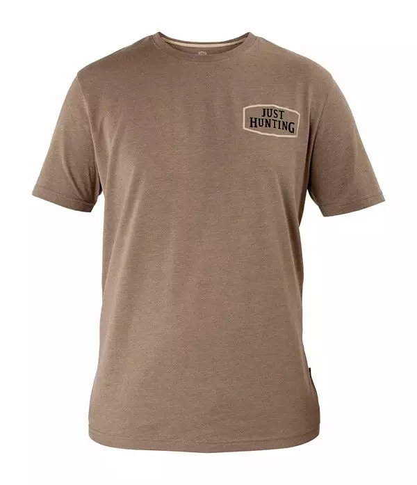 Nordhunt Just Hunting T-Shirt Khaki - Hemden - 26374-002-M - 1