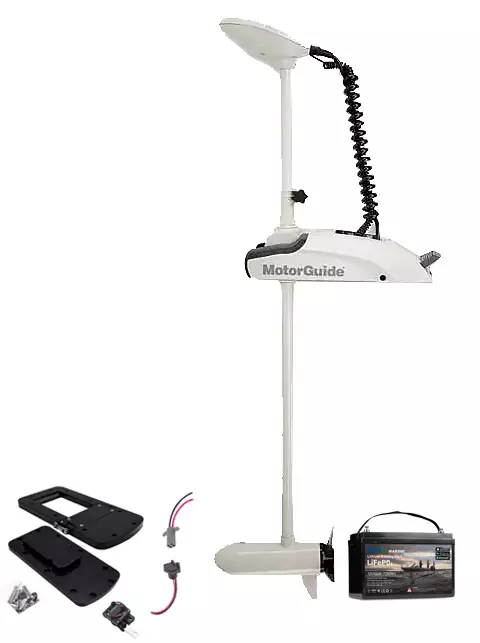 MotorGuide Xi3 SW 55lb 12V 60'' GPS with MaxLi Marine LiFePO4 - Motor Guide Bootselektromotoren - 941600090M - 1