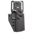 Panneltac OWB Mid-Drop Holster - SIG P320 M17/18 Black - Sig Sauer - OM-P320-NL-BLKR - 1
