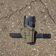 Panneltac OWB Mid-Drop Holster - Walther PDP 5" Black - Walther - OM-PDP5-NL-BLKR - 5