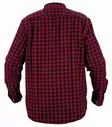 Nordhunt Sermen Flannel Shirt Boredeaux / Navy Check - Hemden - NH600224-248-S - 3