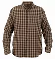 Nordhunt Sermen Flannel Shirt Olive / Sand Check - Hemden - NH600224-276-S - 2