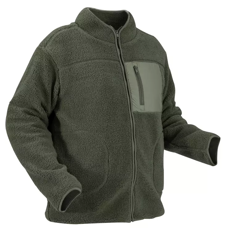 Nordhunt Bloom Pile Fleece Olive - Hemden - 800105-S - 1
