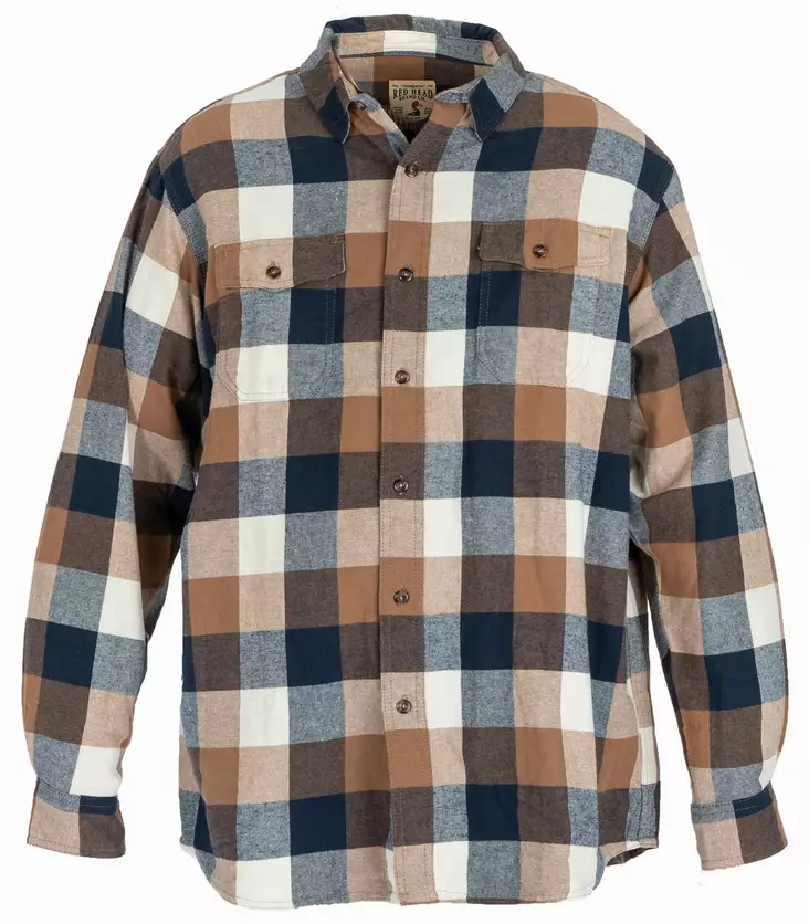 Nordhunt Denver Flannel Shirt Camel - Hemden - NH23442-S - 1