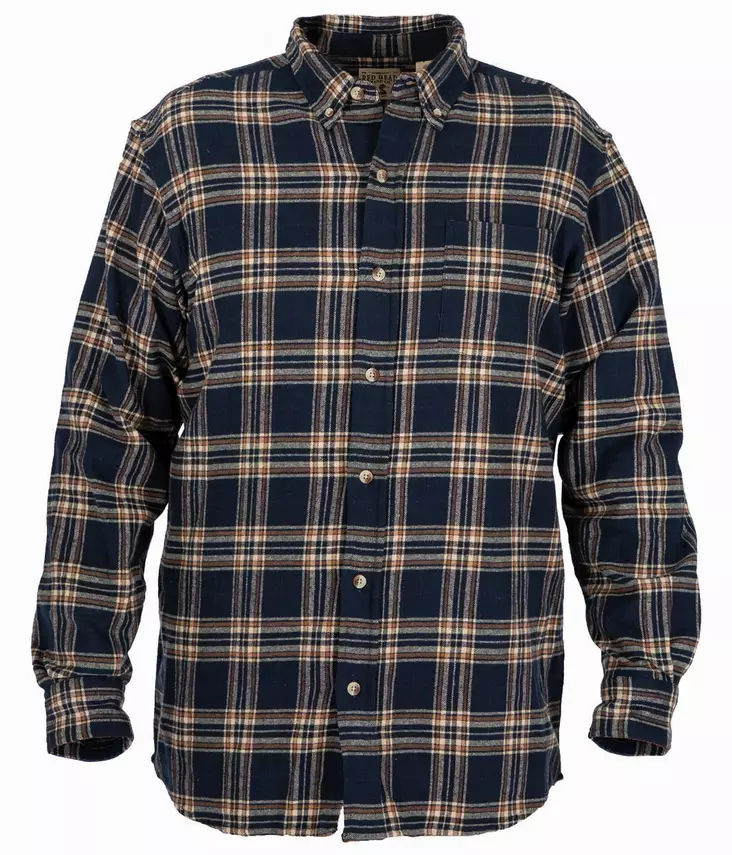 Nordhunt Ohio Flannel Shirt Navy - Hemden - NH23443-S - 1